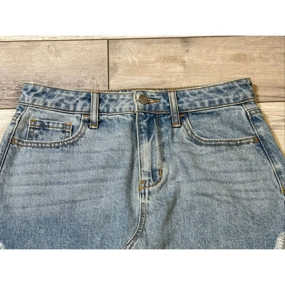 Cello ladies mini jean skirt size S